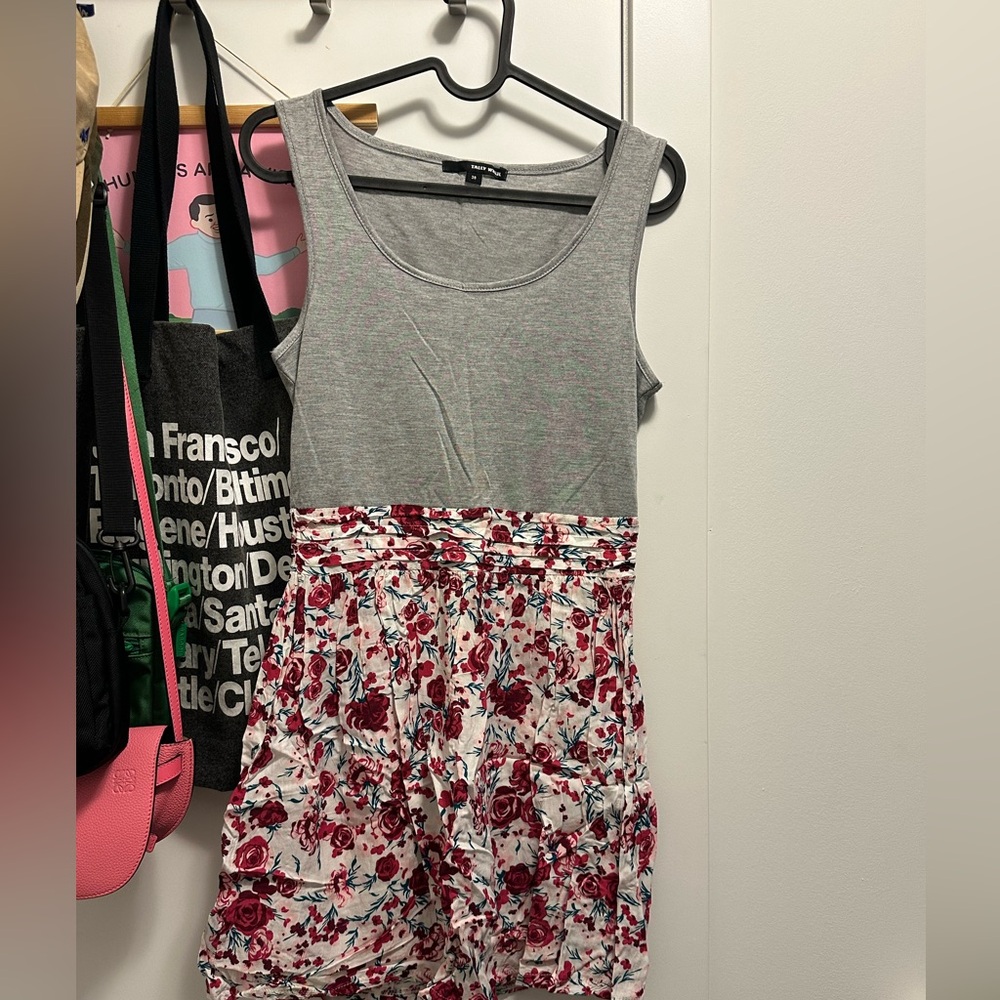 Floral mini dress size 38